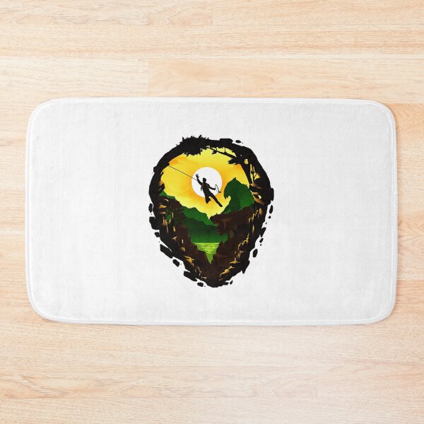 Item preview, Uncharted Jungle Hunter Silhouette Scene designed and sold by Tobytuart.