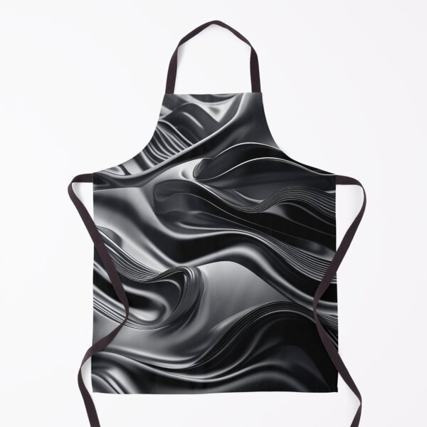 Item preview, Liquid Black Waves – Futuristic Abstract Metallic Fluid Texture designed and sold by Lazy Planet.