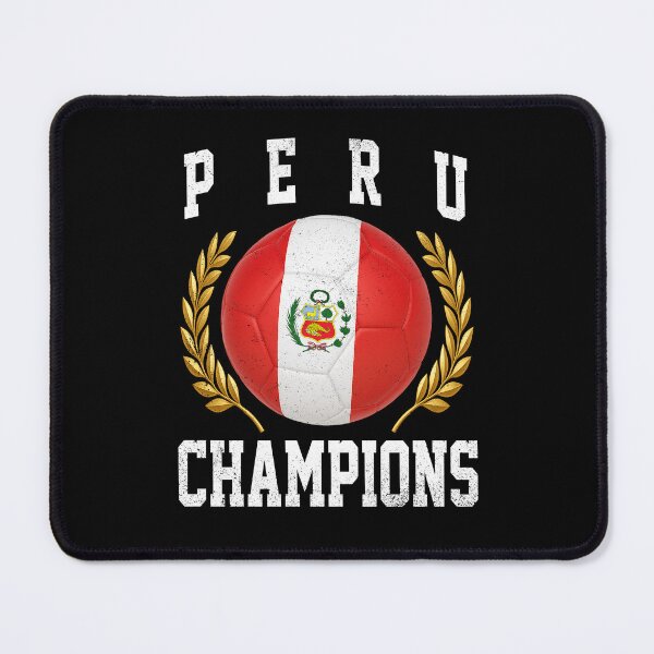 Item preview, SOCCER BALL FLAG CHAMPIONS - PERU - Fans and Teams for Men and Women T-shirt designed and sold by wallsandpatts.