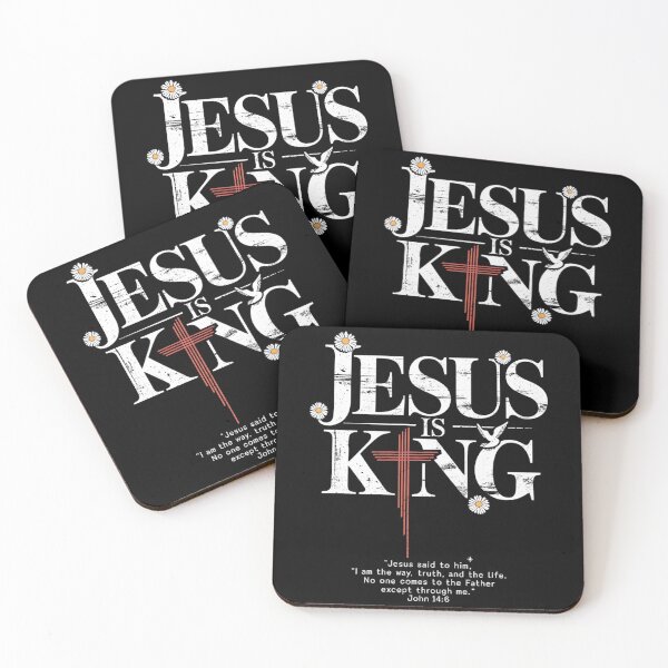 Item preview, Jesus is King Bible Verse John 146 Christian God Religious  designed and sold by TyraYoung.