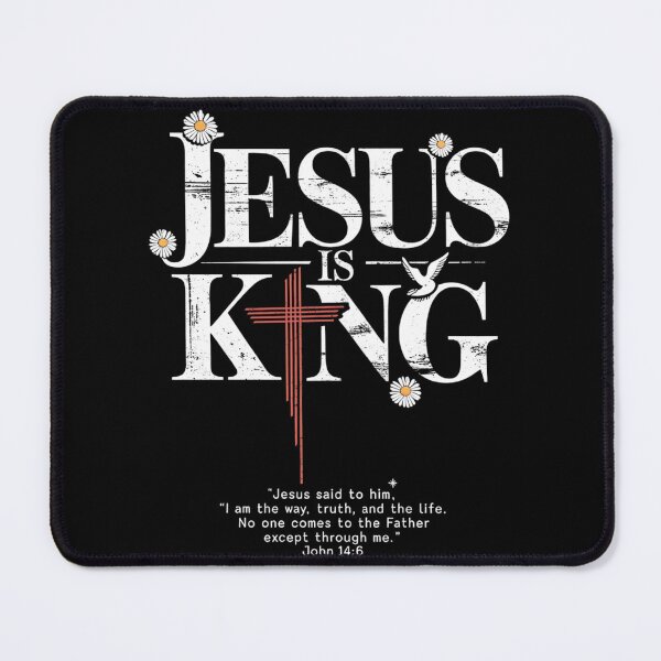 Item preview, Jesus is King Bible Verse John 146 Christian God Religious  designed and sold by TyraYoung.