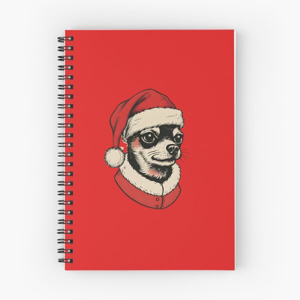 Item preview, Festive Chihuahua Dog Santa Claus Christmas Design designed and sold by Artinkcreative.