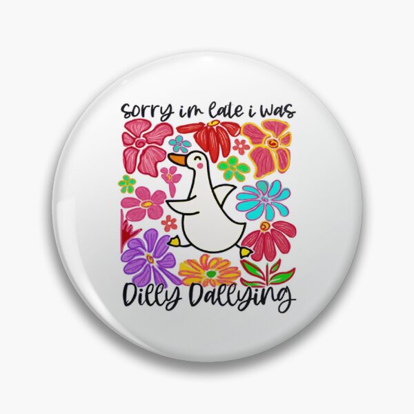 Item preview, Sorry Retro Vintage Was I Funny Saying Dallying Classic Dilly I'm Late designed and sold by PEDDAKAPRADEEP.