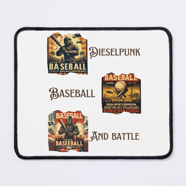 Item preview, Dieselpunk Baseball: The Game of War and Steel designed and sold by Umbrella urban.