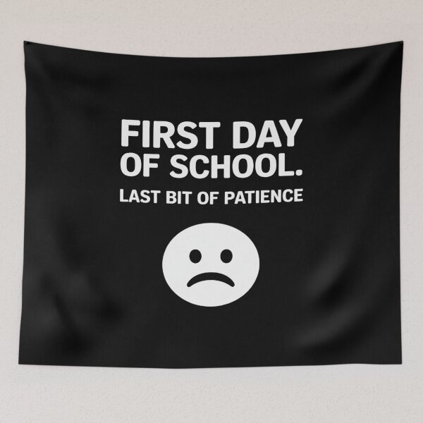 Item preview, First Day of School Face Student designed and sold by tabdejinti.