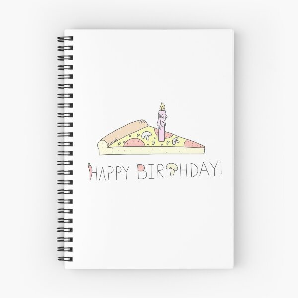Item preview, happy birthday pizza designed and sold by islandinthesun.