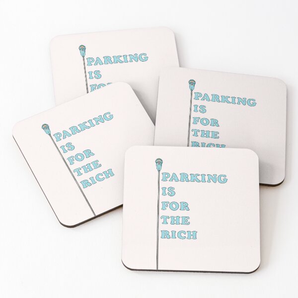 Item preview, Parking is for the rich designed and sold by piedaydesigns.