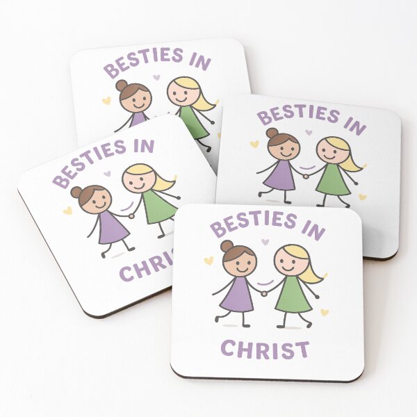 Item preview, Besties in Christ – Christian Friendship Stick Figure Design | Livybug Designs designed and sold by Livybugdesigns.