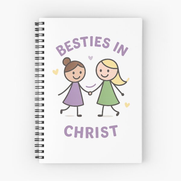 Item preview, Besties in Christ – Christian Friendship Stick Figure Design | Livybug Designs designed and sold by Livybugdesigns.