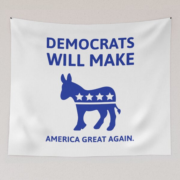 Item preview, Democrats will make America great again.  designed and sold by Rachel the Artist .