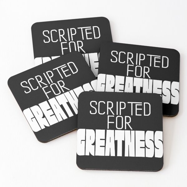 Item preview, SCRIPTED FOR GREATNESS designed and sold by Zoetic_Designz.