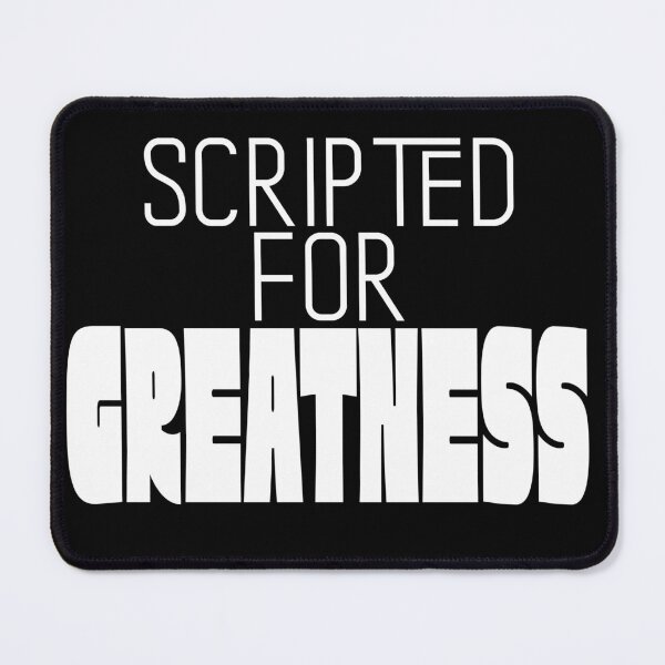 Item preview, SCRIPTED FOR GREATNESS designed and sold by Zoetic_Designz.