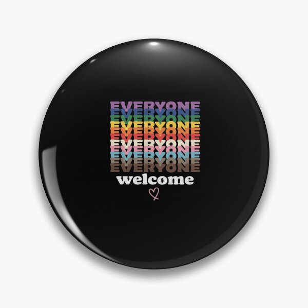 Item preview, Everyone Is Welcome Here Pride Month LGBTQ Rainbow Gay Pride designed and sold by marcusry.