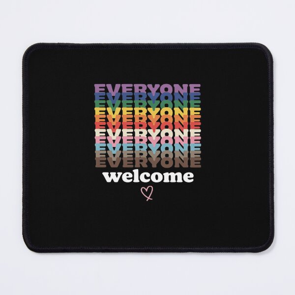 Item preview, Everyone Is Welcome Here Pride Month LGBTQ Rainbow Gay Pride designed and sold by marcusry.