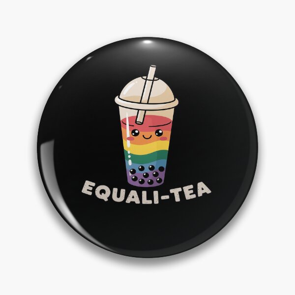 Item preview, Equalitea Rainbow Boba Bubble Milk Tea Gay Pride LGBT designed and sold by VasilisLamArt.