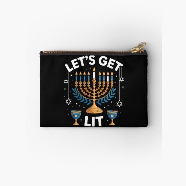 Item preview, Let's Get Lit Hanukkah Jew Menorah Jewish Chanukkah Xmas designed and sold by Bandikonsalez.