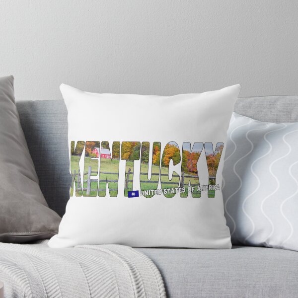 Item preview, KENTUCKY United States of America - Red Barn on Farm designed and sold by Adam Gormley.