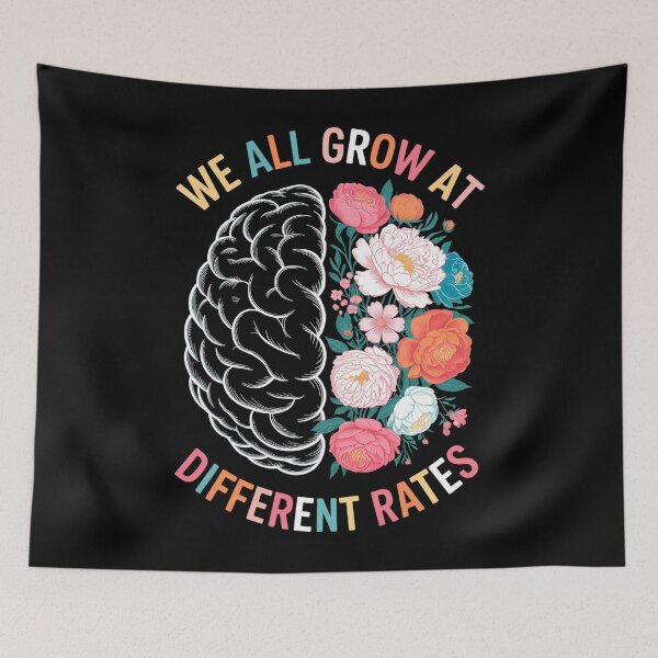 Item preview, We All Grow At Different Rates Back To School Teacher designed and sold by TyraYoung.