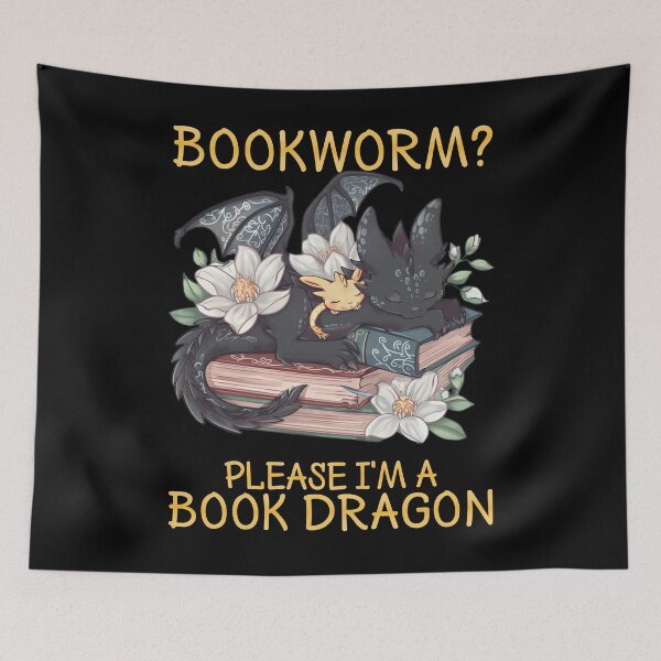 Item preview, Book Dragon Cute Fantasy Reading Design designed and sold by LarryMBrown.