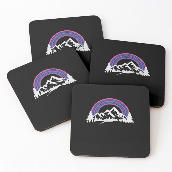 Item preview, Bi Pride Hiking Camping Backpacking Outdoor Bisexual LGBT designed and sold by VasilisLamArt.