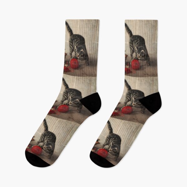 Item preview, Cats Playing by Vilhelm Oskar Engström designed and sold by Amanda1775.