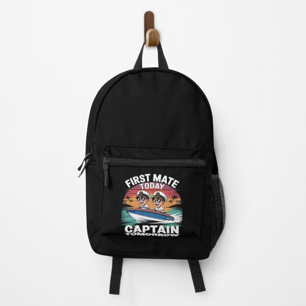 Item preview, First Mate Today Captain Tomorrow Funny Boat Lover designed and sold by ticlitule.