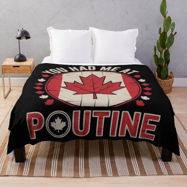 Item preview, You Had Me At Poutine Canadian Fries Canada Flag Home Pride designed and sold by TyraYoung.