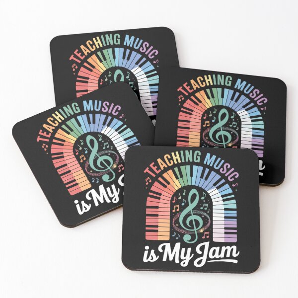 Item preview, Musical Teacher Teaching Music Is My Jam Rainbow Tie Dye designed and sold by VENOM0RIOT.