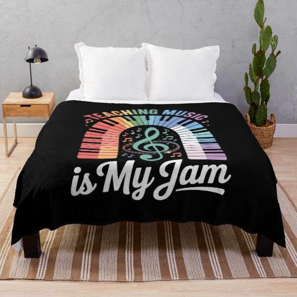 Item preview, Musical Teacher Teaching Music Is My Jam Rainbow Tie Dye designed and sold by VENOM0RIOT.