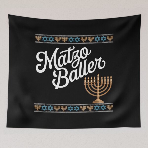 Item preview, Matzo Baller Funny Hanukkah Chanukah Jew designed and sold by Bandikonsalez.