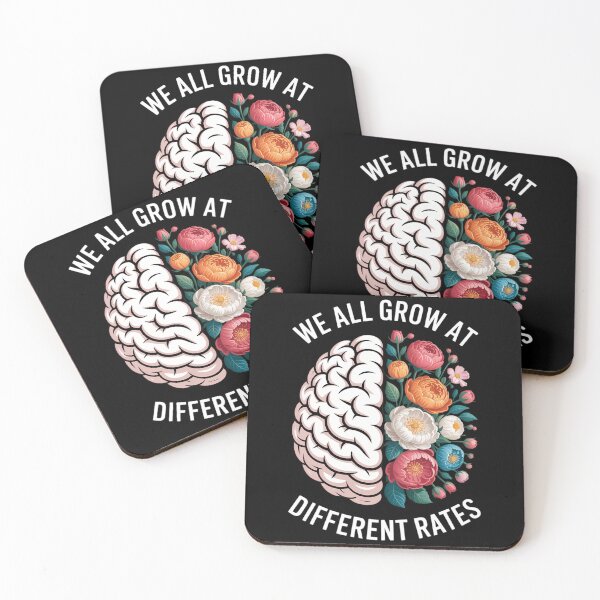 Item preview, Autism Awareness Support We All Grow At Different Rates designed and sold by TyraYoung.