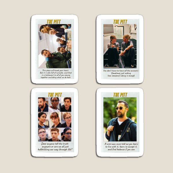 Item preview, The Pitt Sticker Set / T Shirt designed and sold by DiverseDazzle.