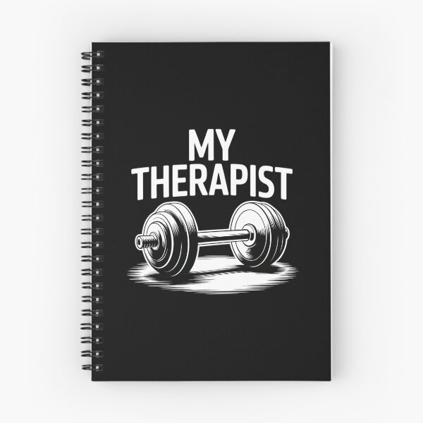 Item preview, My Therapist (Barbell) Workout Weight Lifting designed and sold by VENOM0RIOT.