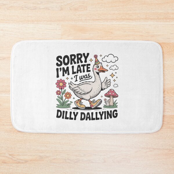 Item preview, Was Vintage Dilly Funny I Retro I'm Dallying Late Saying Classic Sorry designed and sold by PEDDAKAPRADEEP.