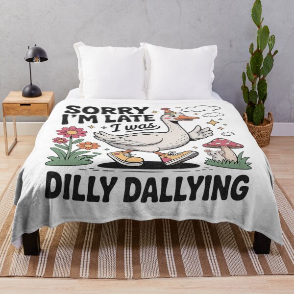 Item preview, Was Vintage Dilly Funny I Retro I'm Dallying Late Saying Classic Sorry designed and sold by PEDDAKAPRADEEP.