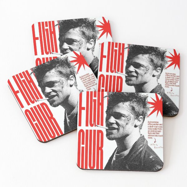 Item preview, FIGHT CLUB BRAD PITT designed and sold by dhzzraj.