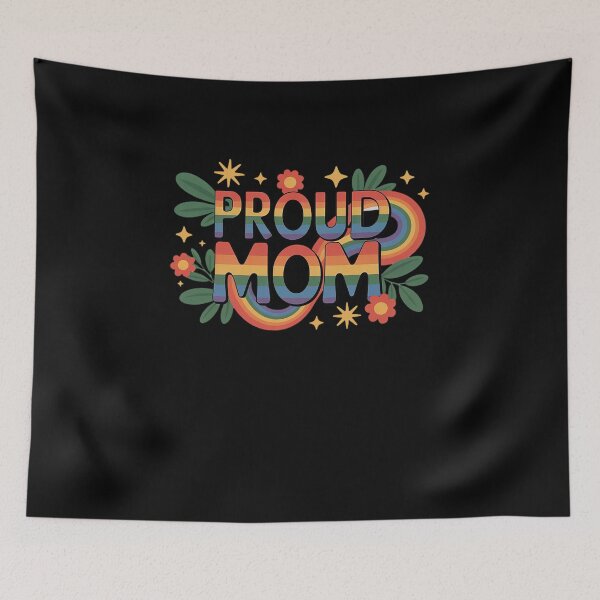 Item preview, Proud Mom LGBT Pride Month Stay Proud LGBTQ Lesbian Rights designed and sold by DrewLeuschke.