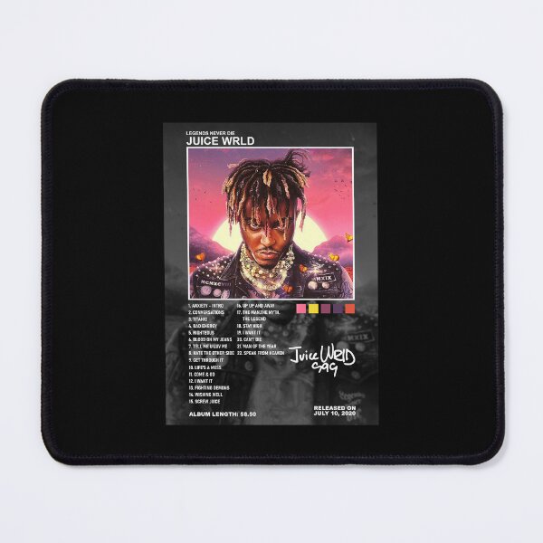 Item preview, Juice Wrld Album Tracklist designed and sold by SiksisArt.