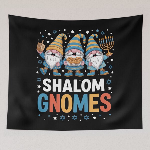 Item preview, Shalom Gnomes Funny Jew Hanukkah Chanukah designed and sold by Bandikonsalez.