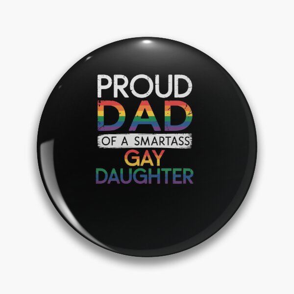 Item preview, Orgulloso padre de una hija gay y aliado heterosexual del Mes del Orgullo LGBTQ designed and sold by MinaReinger.