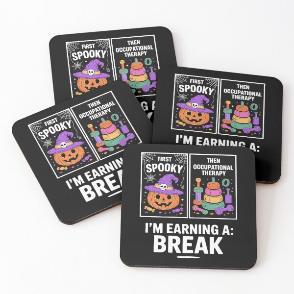 Item preview, First Spooky Then Occupational Therapy Im Earning A Break designed and sold by ticlitule.