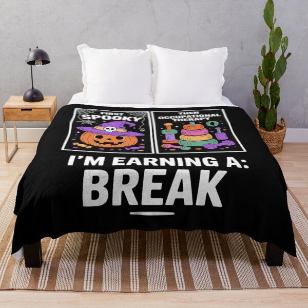 Item preview, First Spooky Then Occupational Therapy Im Earning A Break designed and sold by ticlitule.