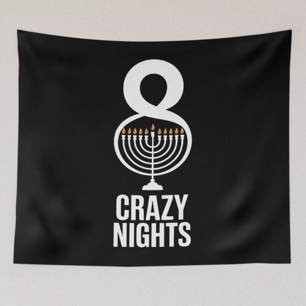 Item preview, 8 Crazy Nights of Hanukkah designed and sold by Bandikonsalez.