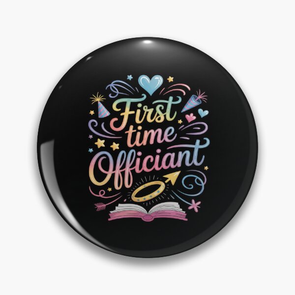 Item preview, First Time Wedding Officiant Online Ordained Minister Funny designed and sold by ticlitule.