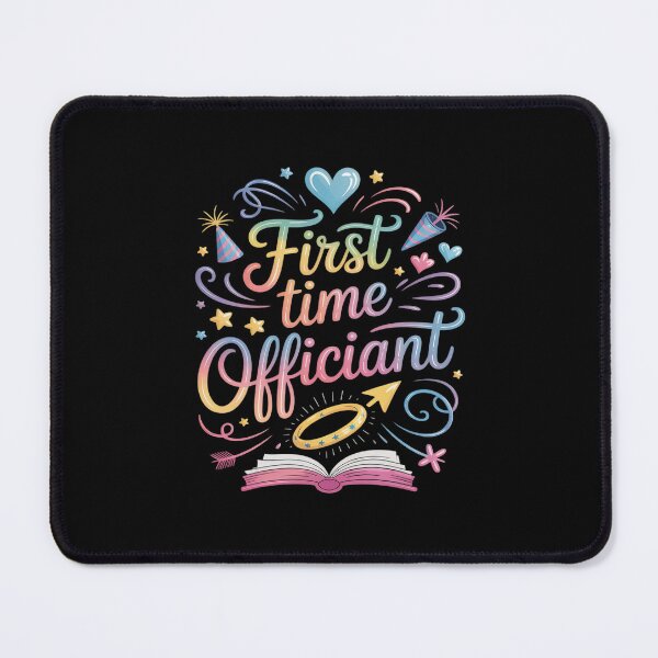 Item preview, First Time Wedding Officiant Online Ordained Minister Funny designed and sold by ticlitule.