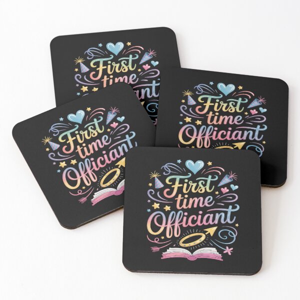 Item preview, First Time Wedding Officiant Online Ordained Minister Funny designed and sold by ticlitule.