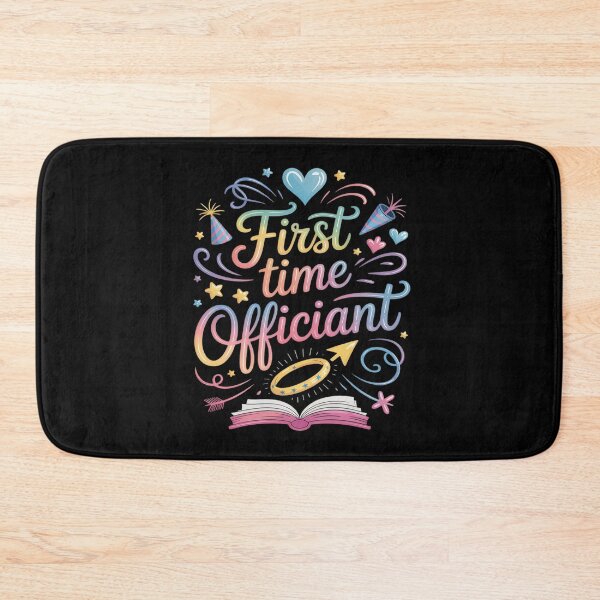 Item preview, First Time Wedding Officiant Online Ordained Minister Funny designed and sold by ticlitule.