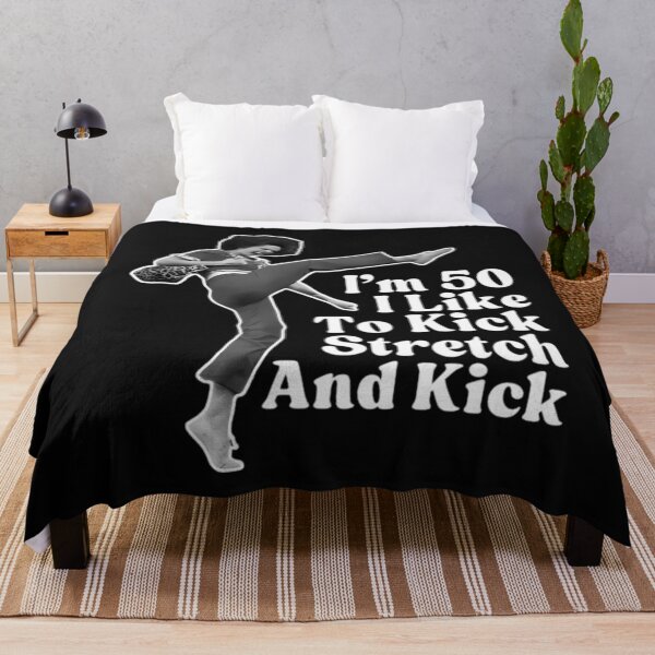 Item preview, Sally O'Malley I'm 50 I Like To Kick Stretch And Kick  designed and sold by jimfarrepo.