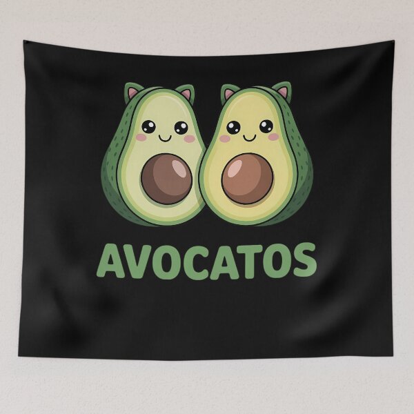 Item preview, Avogato Avocado Cat Vegan Cat designed and sold by papertaless.