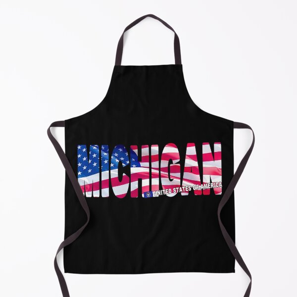 Item preview, MICHIGAN United States of America - Sticker Tee Shirt designed and sold by Adam Gormley.
